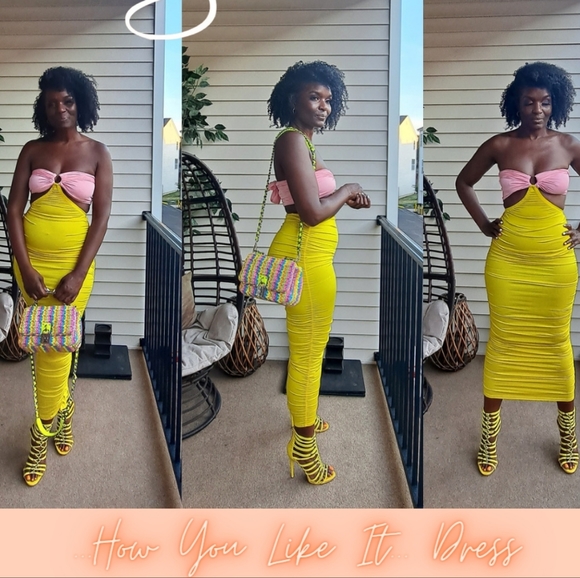 Two Toned How You Like It Dress